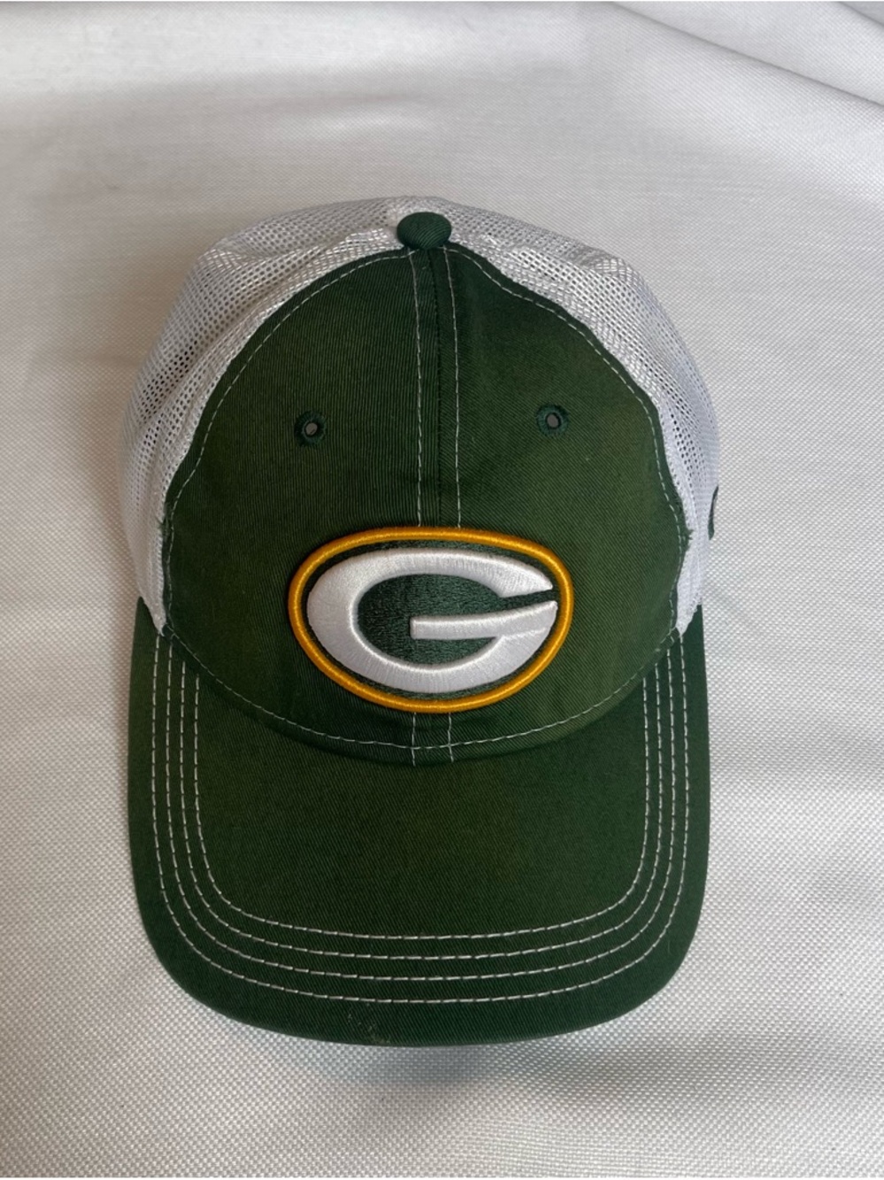New Era Green Bay Packers NFL Women 9TWENTY Hat Green White mesh